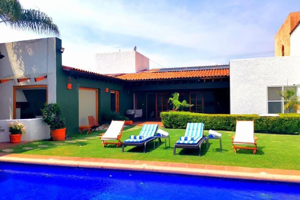Casa Luna Con Alberca Privada Cuernavaca Bagian luar foto