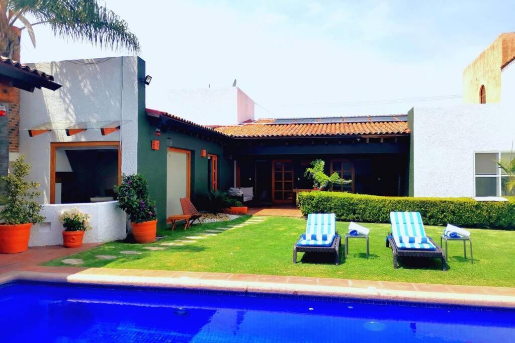 Casa Luna Con Alberca Privada Cuernavaca Bagian luar foto